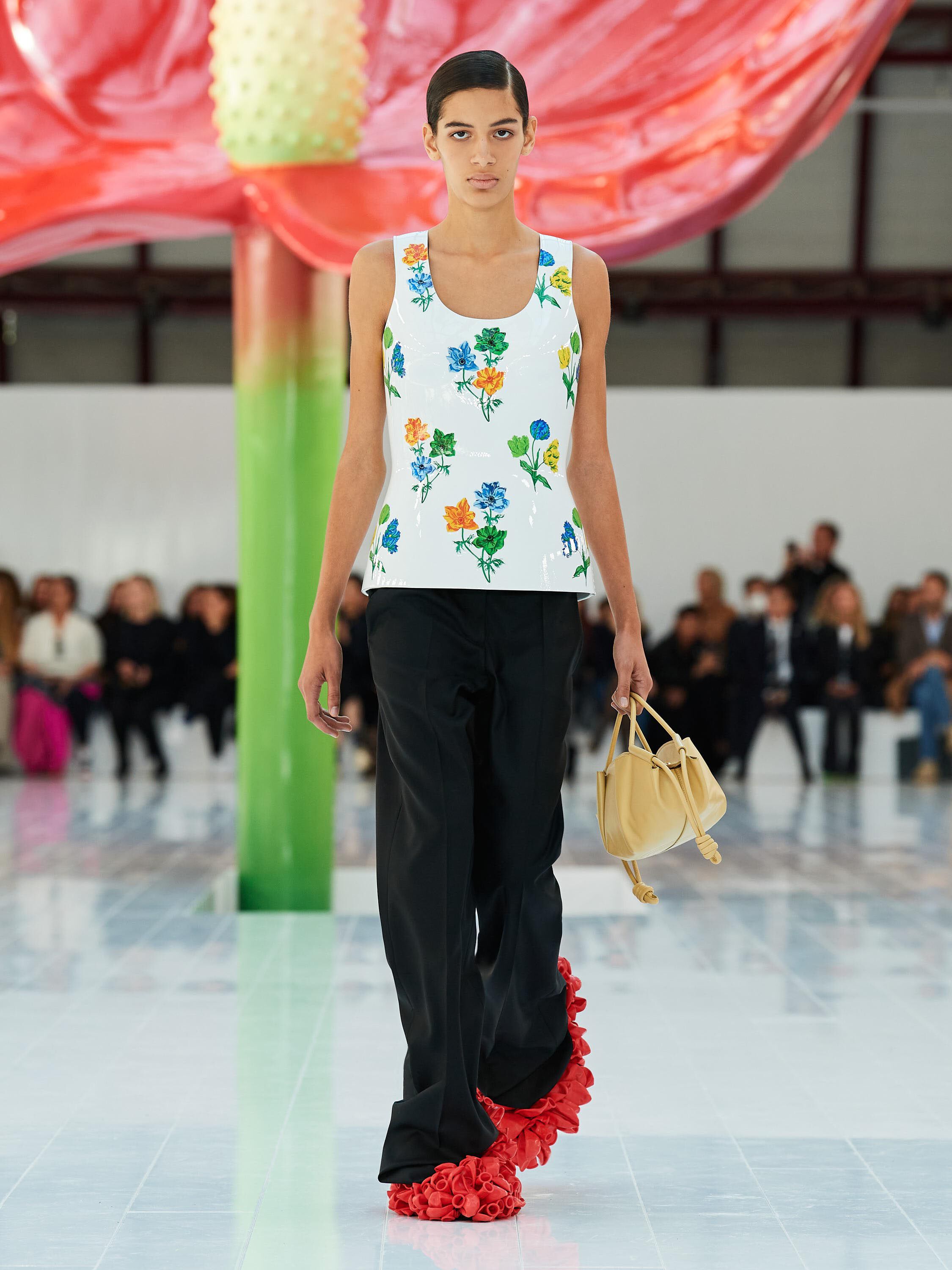 ★2023 SS★LOEWE★カシミア ミニワンピース LOEWE Spring Summer women´s precollection